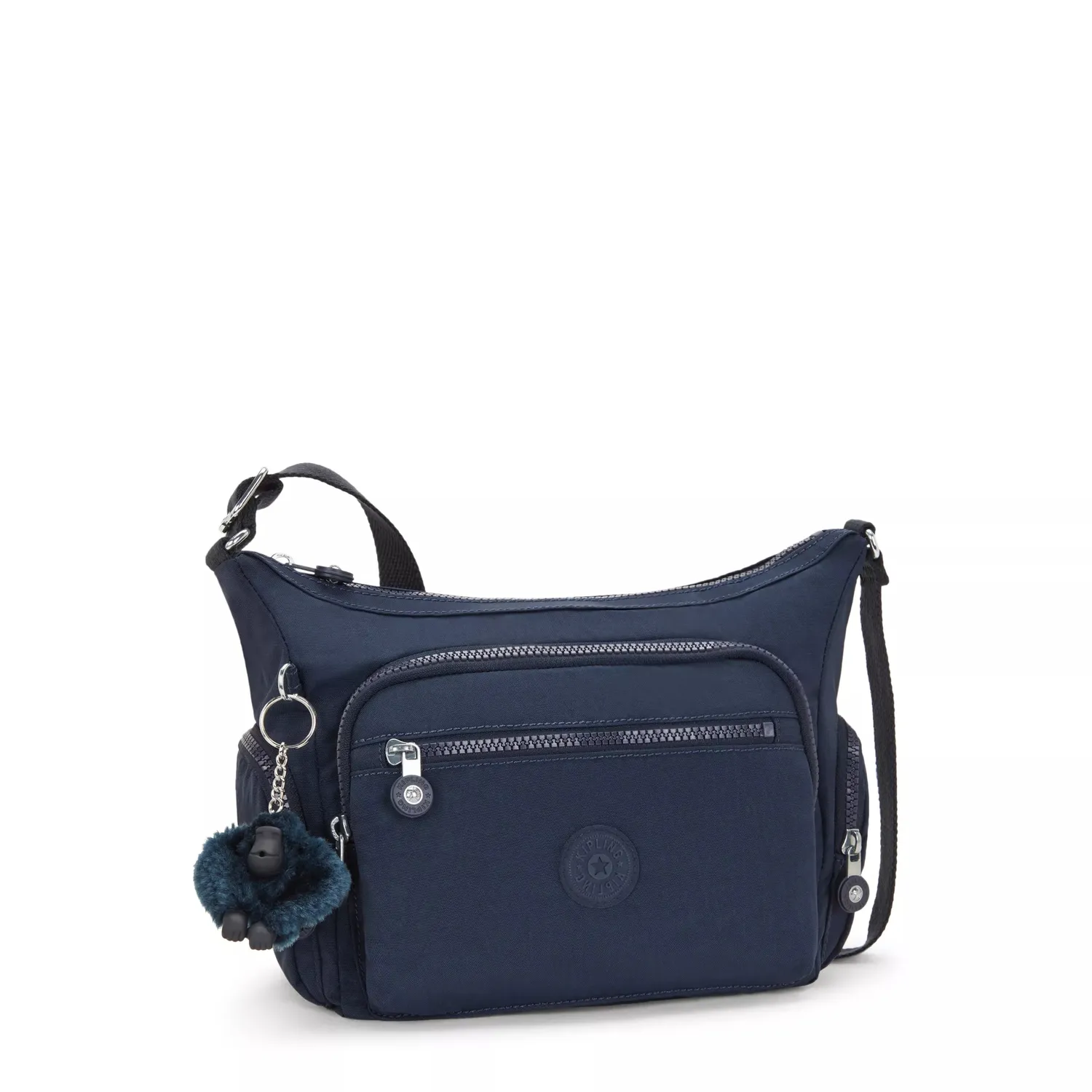 Kipling Gabbie S schoudertas Blue Bleu 2 klein verstelbaar