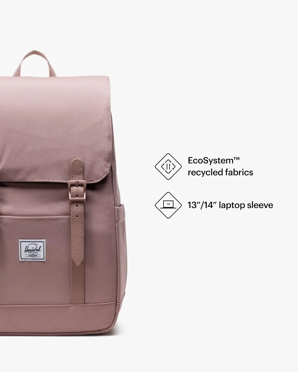 Herschel Retreat rugzak 23L Ash Rose standaard
