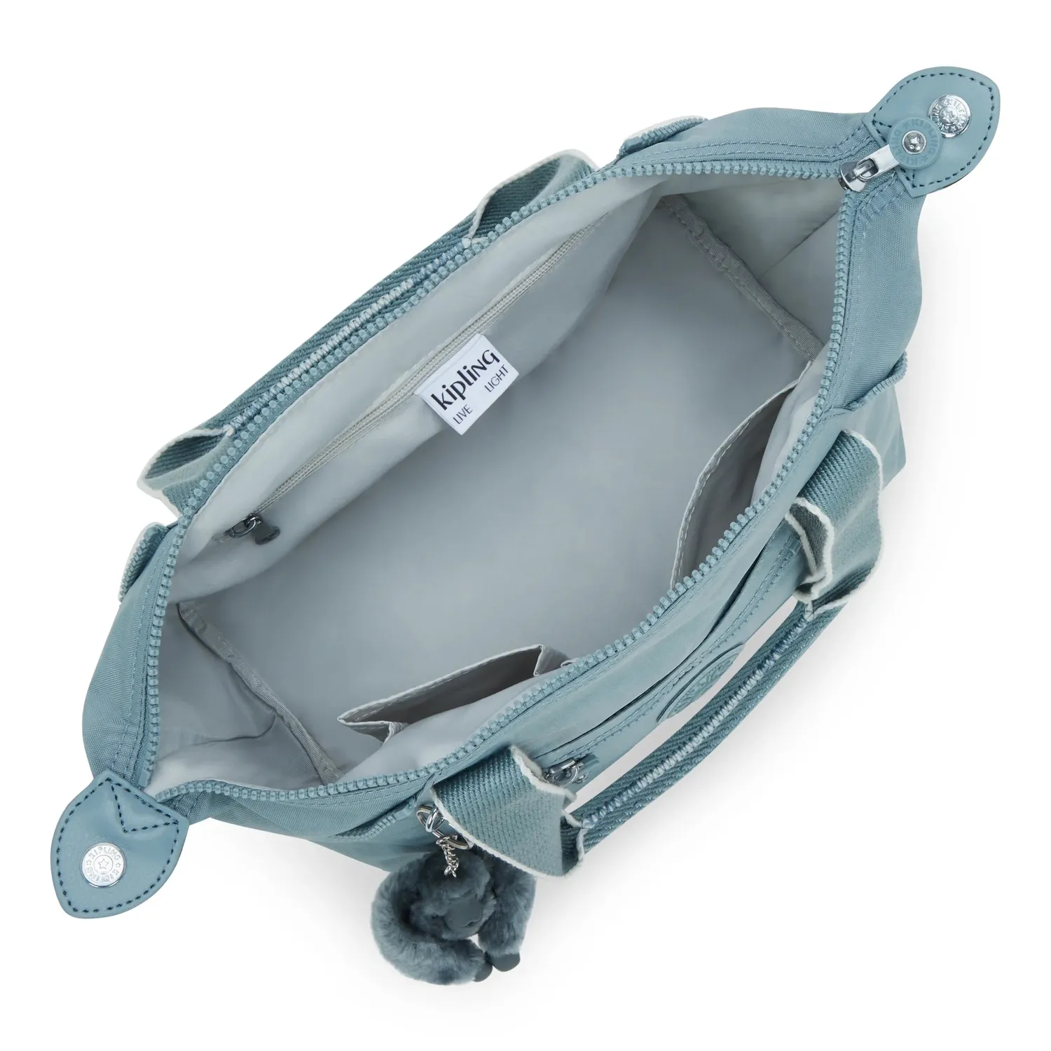 Kipling Art Mini schoudertas Relaxed Grey klein dagelijks