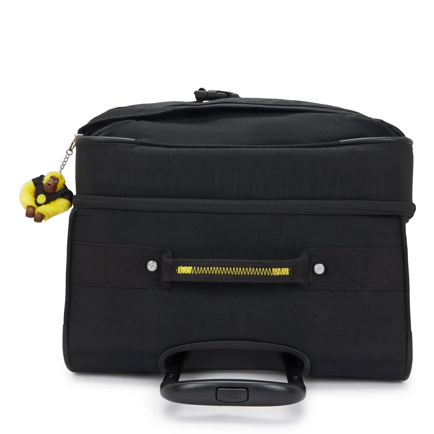 Kipling Spontaneous L koffer Yellow Fun Black Smiley
