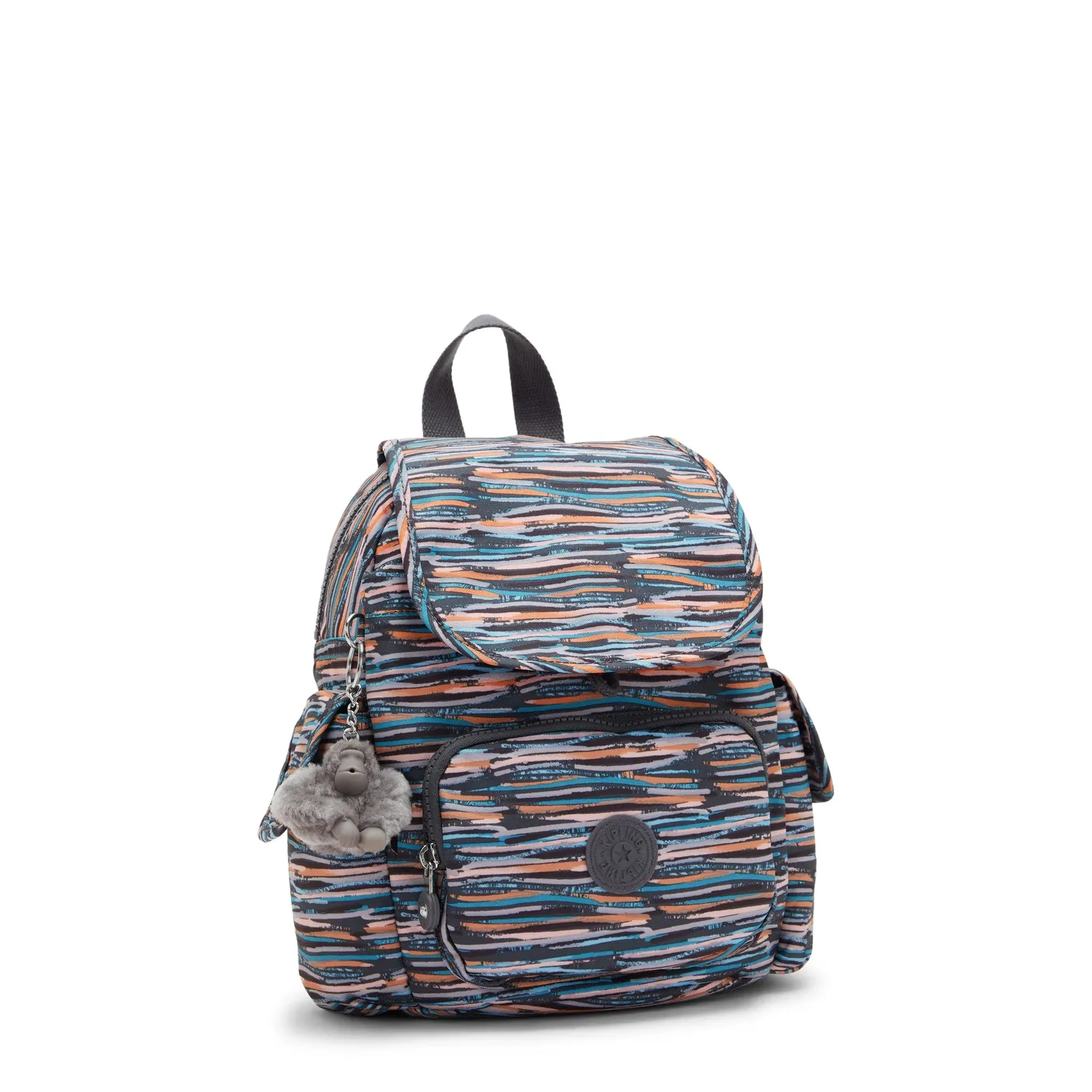 Kipling City Pack Mini rugzak Mineral Stripes extra klein gestreept