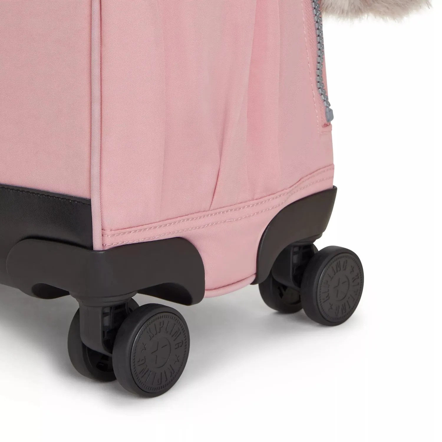 Kipling New Storia schooltas met wielen Bridal Rose Groot laptopvak
