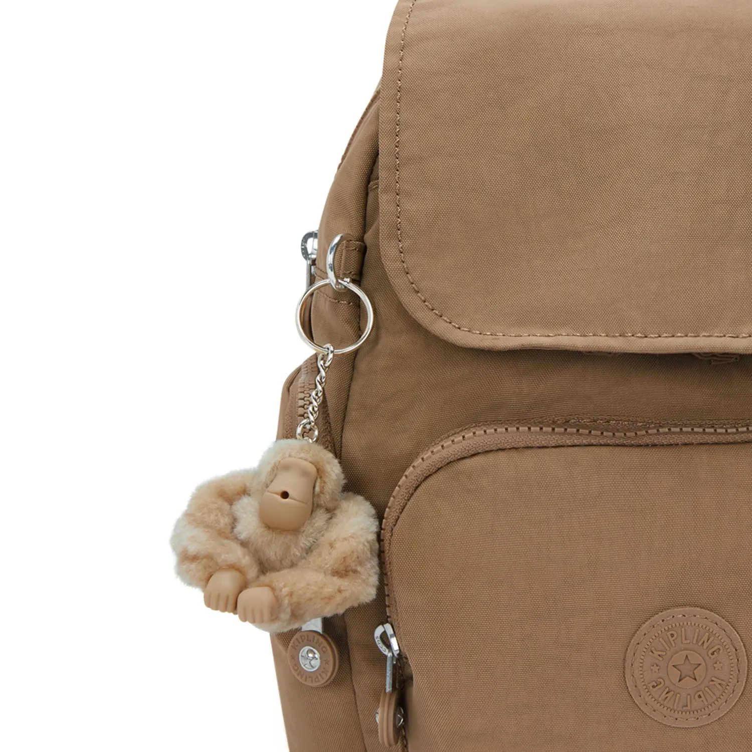 Kipling City Zip Mini rugzak Early Tan neutraal