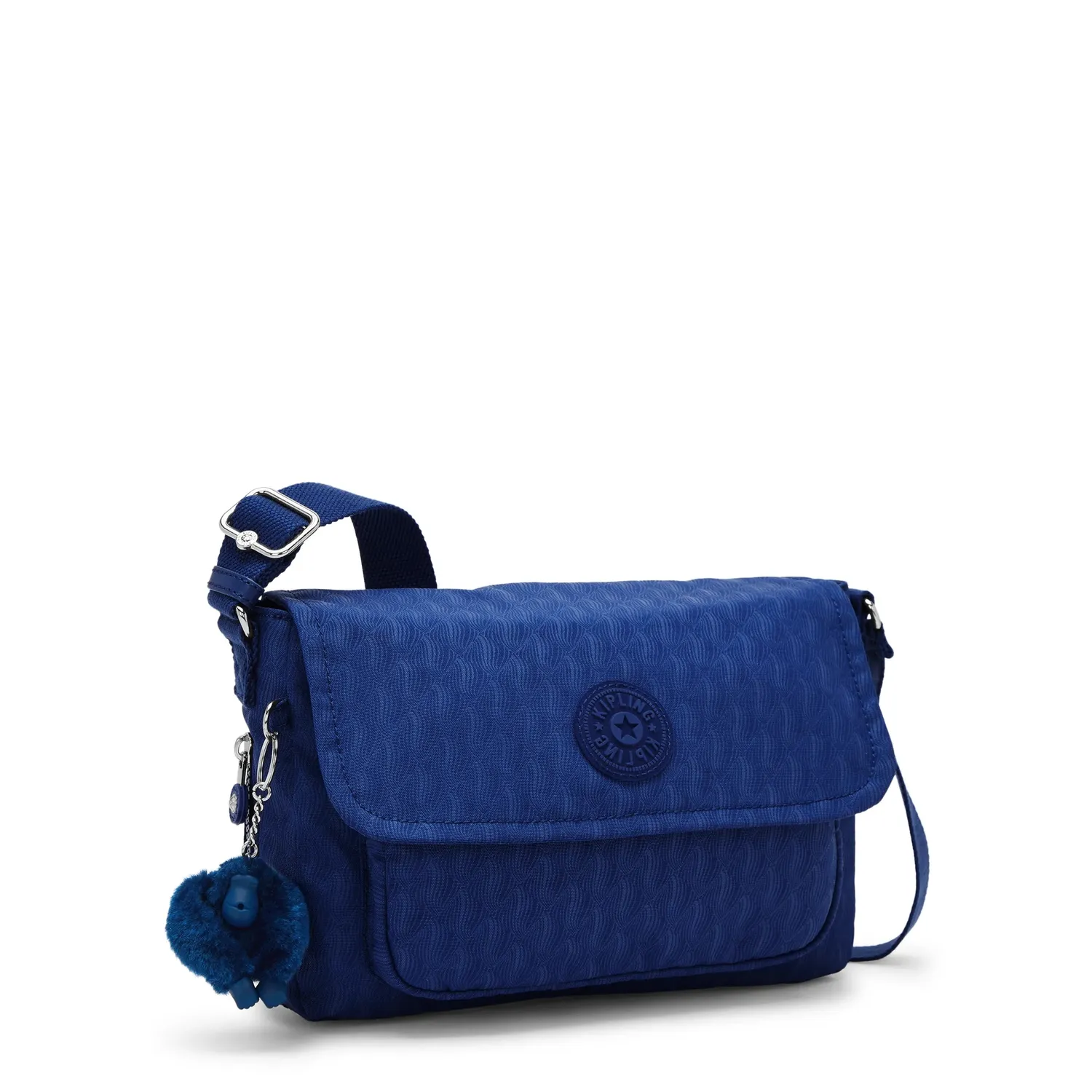 Kipling Dalma Medium Crossbody Tas Diamond Wave Emboss