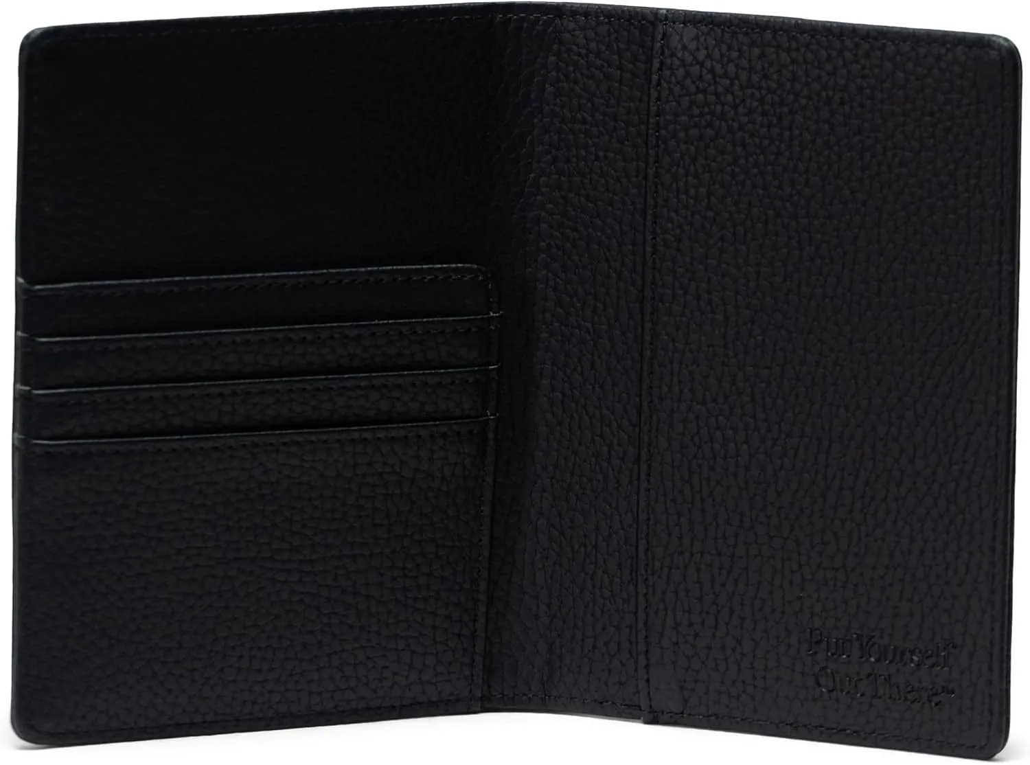 Herschel Raynor paspoorthouder Zwart compact