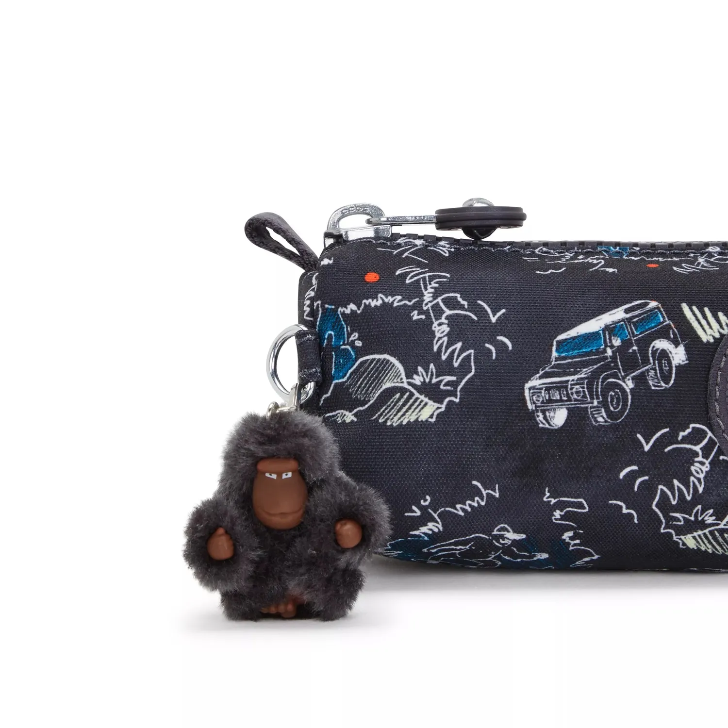 Kipling Freedom pennenzak Medium Jungle Fun Race nylon