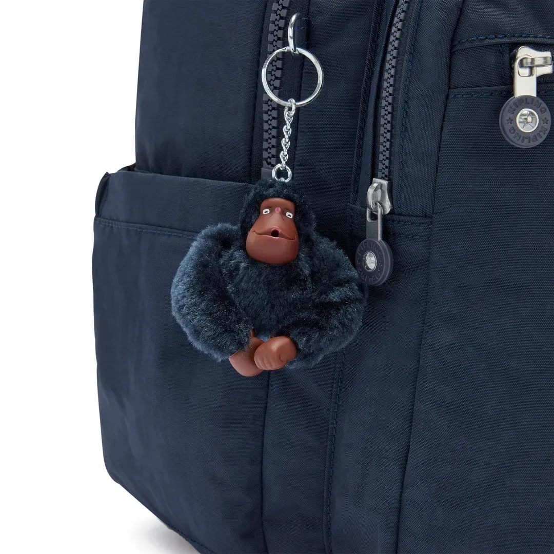 Kipling Seoul rugzak Groot True Blue Tonal 15 inch laptopvak