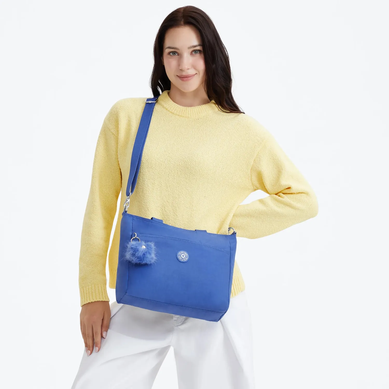 Kipling Lavena handtas klein Oasis Navy verstelbaar