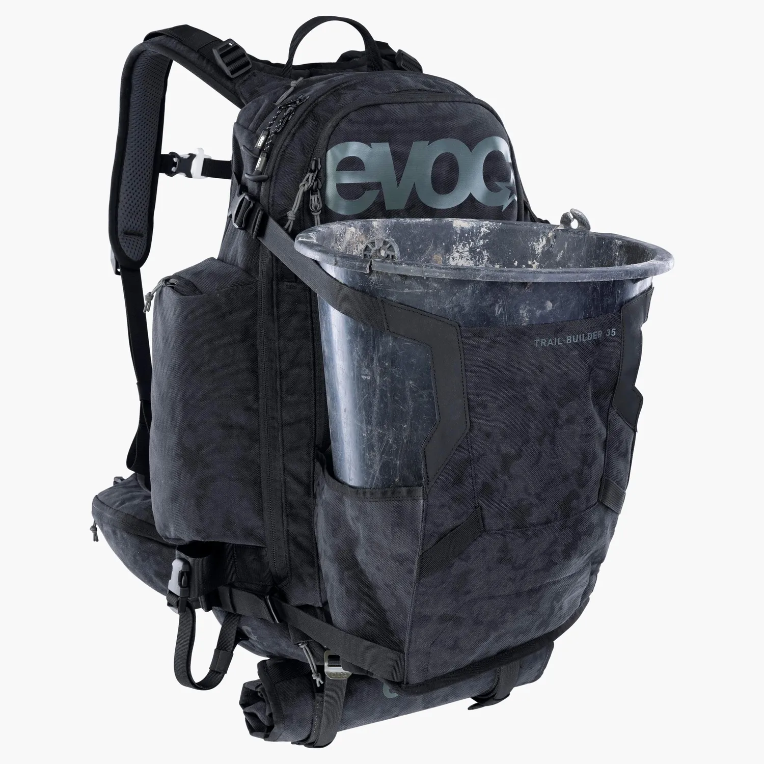 Evoc Trail Builder 35 rugzak zwart 35L cordura