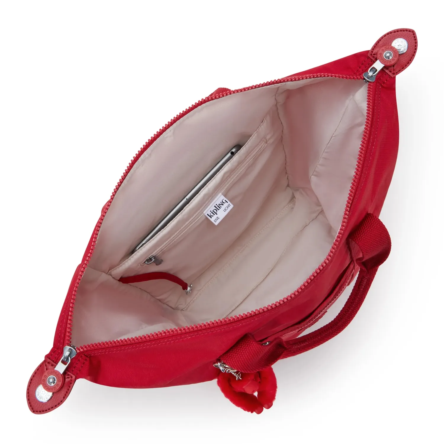 Kipling New Art rugzak medium Ruby Red 15 inch