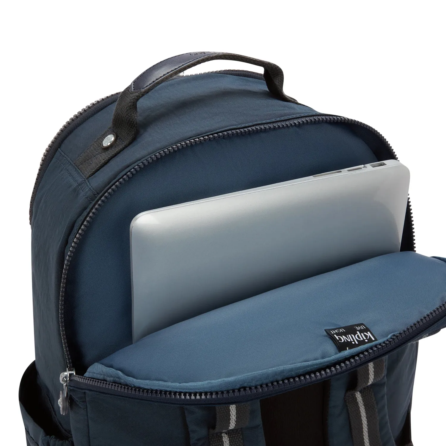 Kipling Seoul College Extra rugzak True Blue Tonal 15 inch