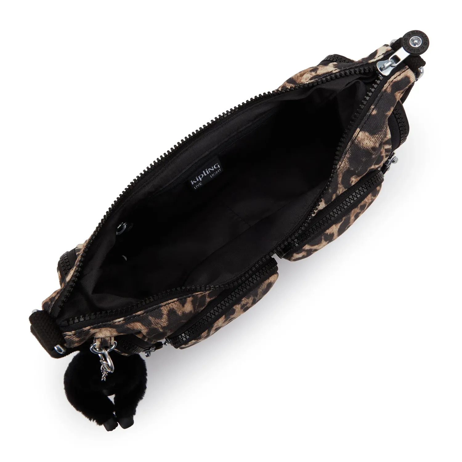 Kipling Rikka S crossbodytas Wild Leopard klein