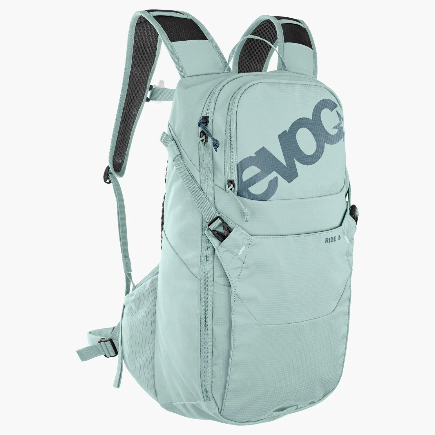 Evoc Ride 16 Rugzak zwart 16L met helmhouder
