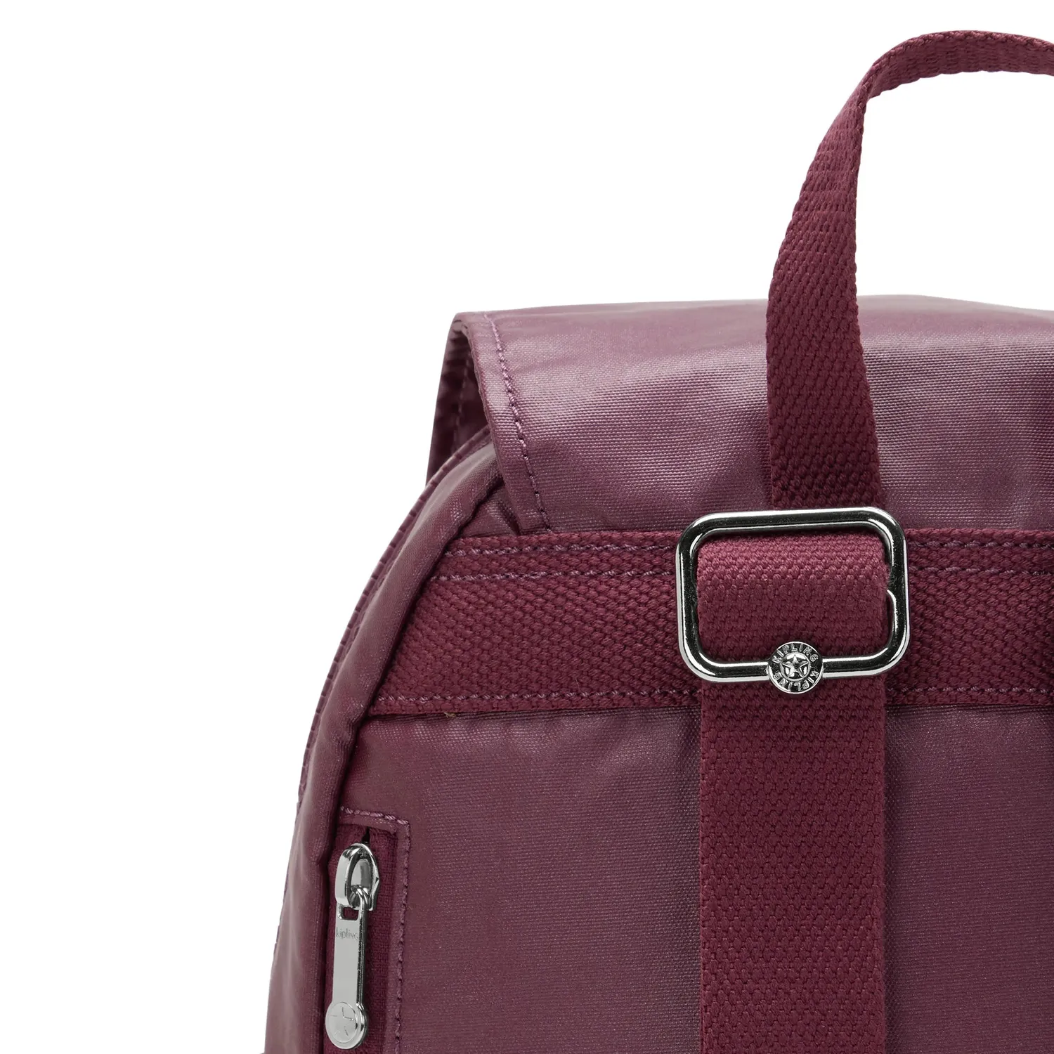 Kipling City Pocket S rugzak klein Grape Wine klep