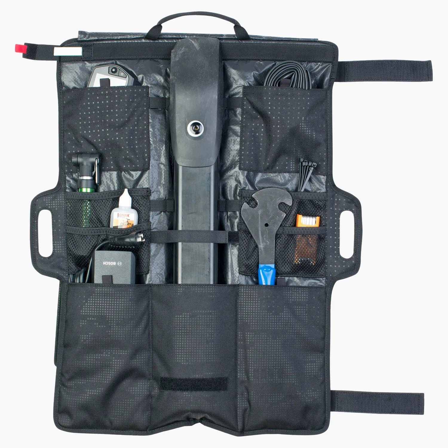 Evoc Gear Wrap gereedschapstas zwart M oprolbaar