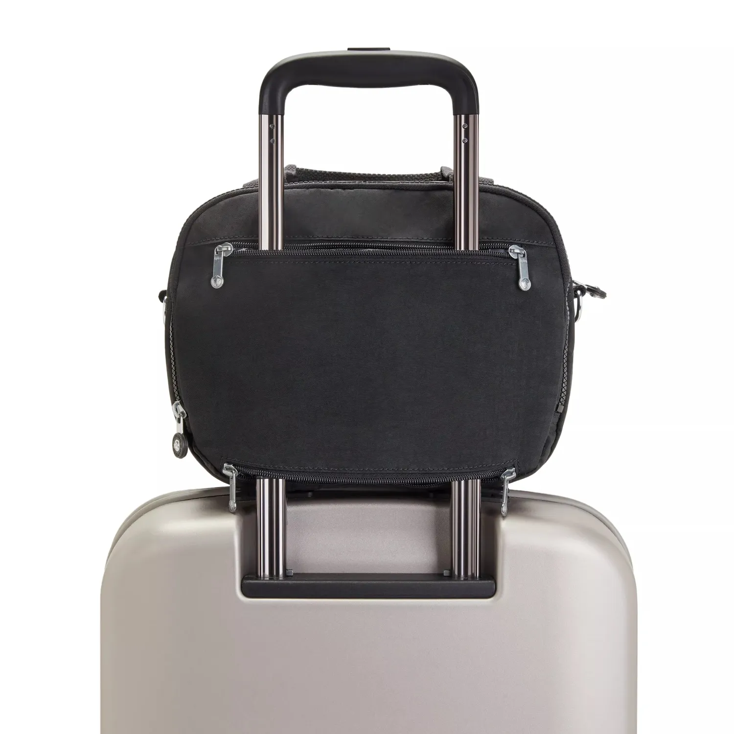 Kipling Palmbeach toilettas Groot Black Noir spiegel
