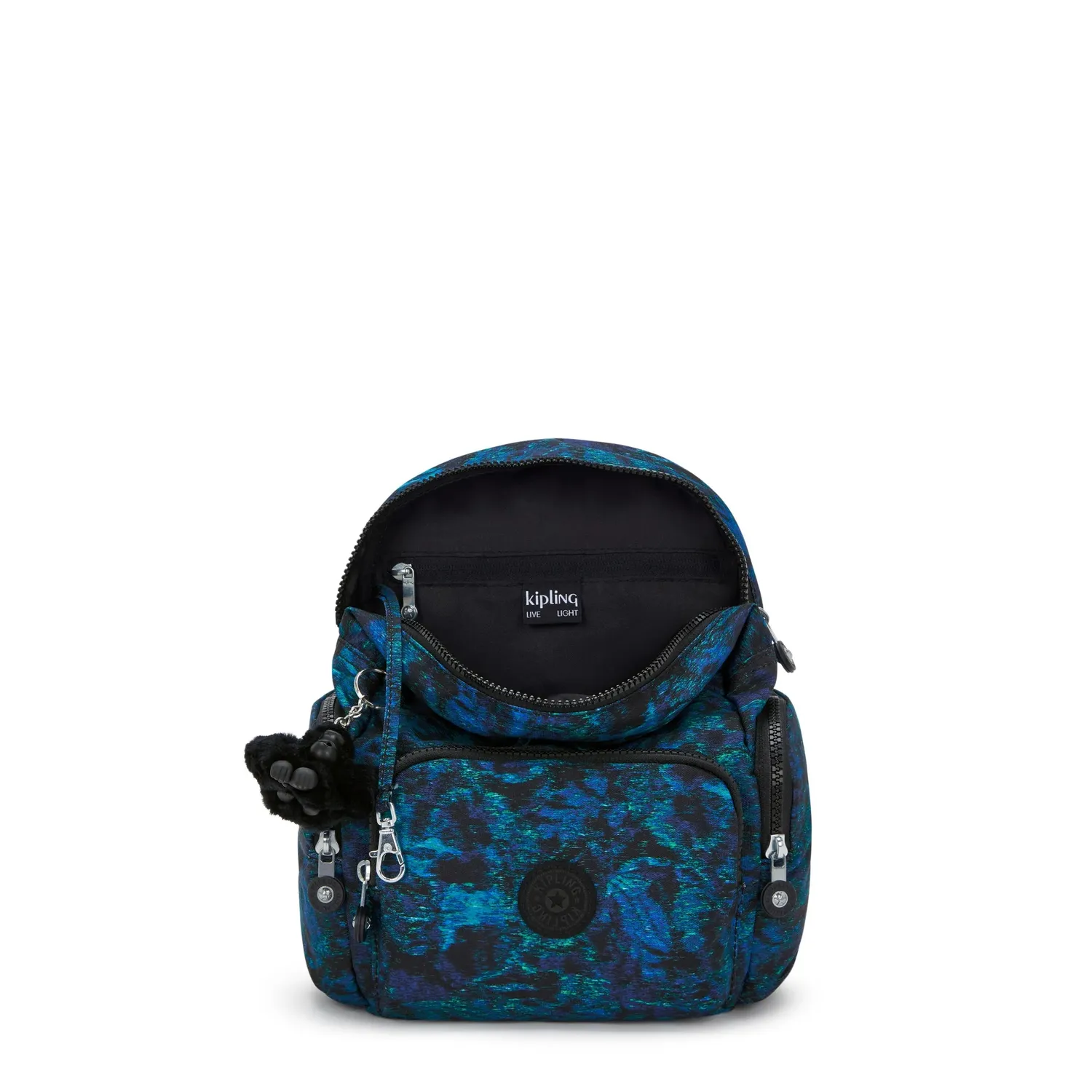 Kipling City Zip Mini rugzak Blending Blues licht