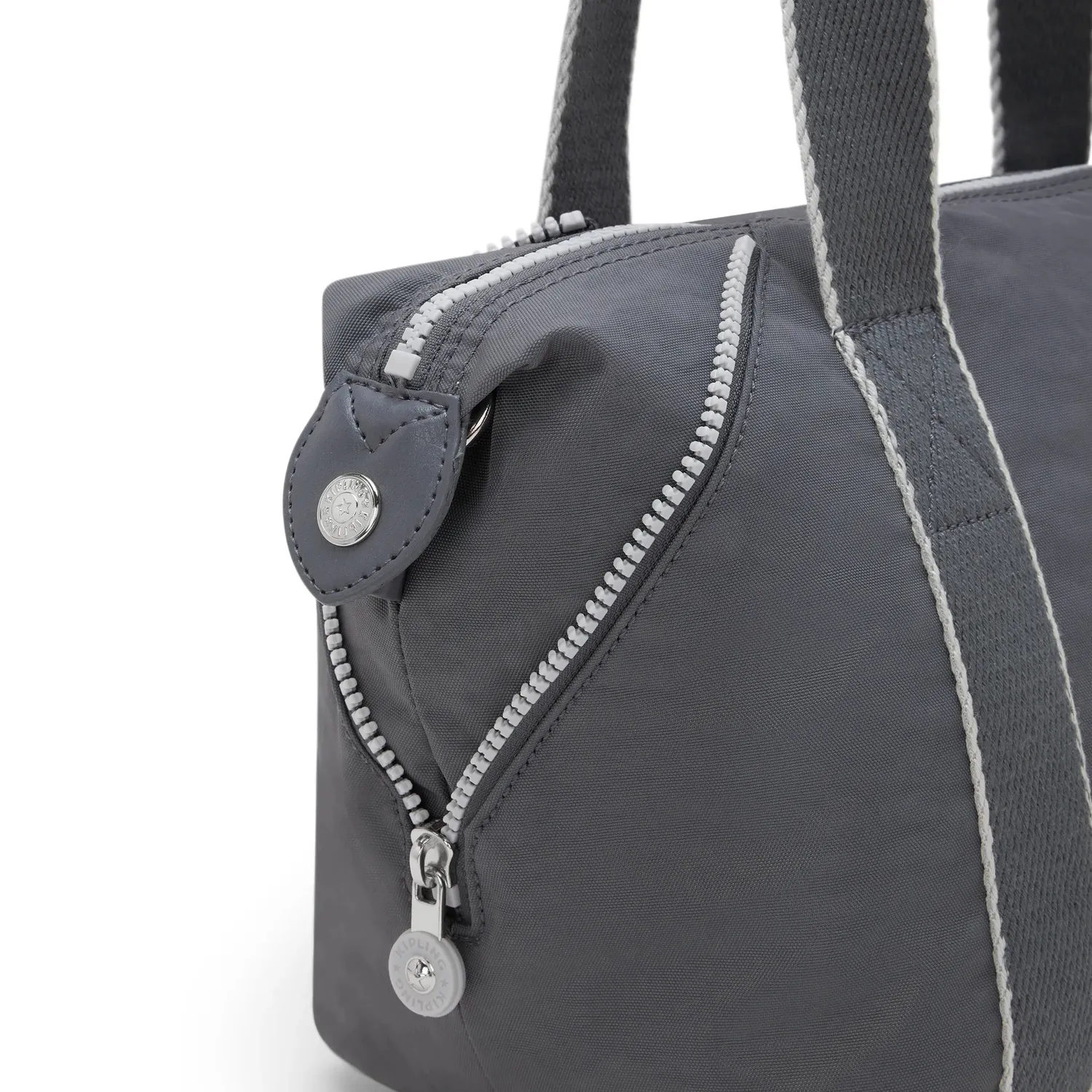 Kipling Art Mini schoudertas Moonlit Grey klein waterafstotend