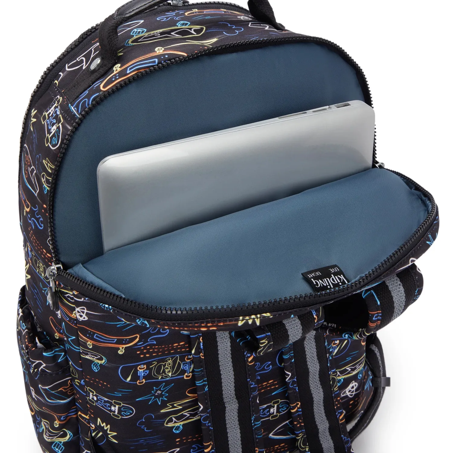 Kipling Seoul Lap rugzak Groot Neon Skate 15 inch laptopvak