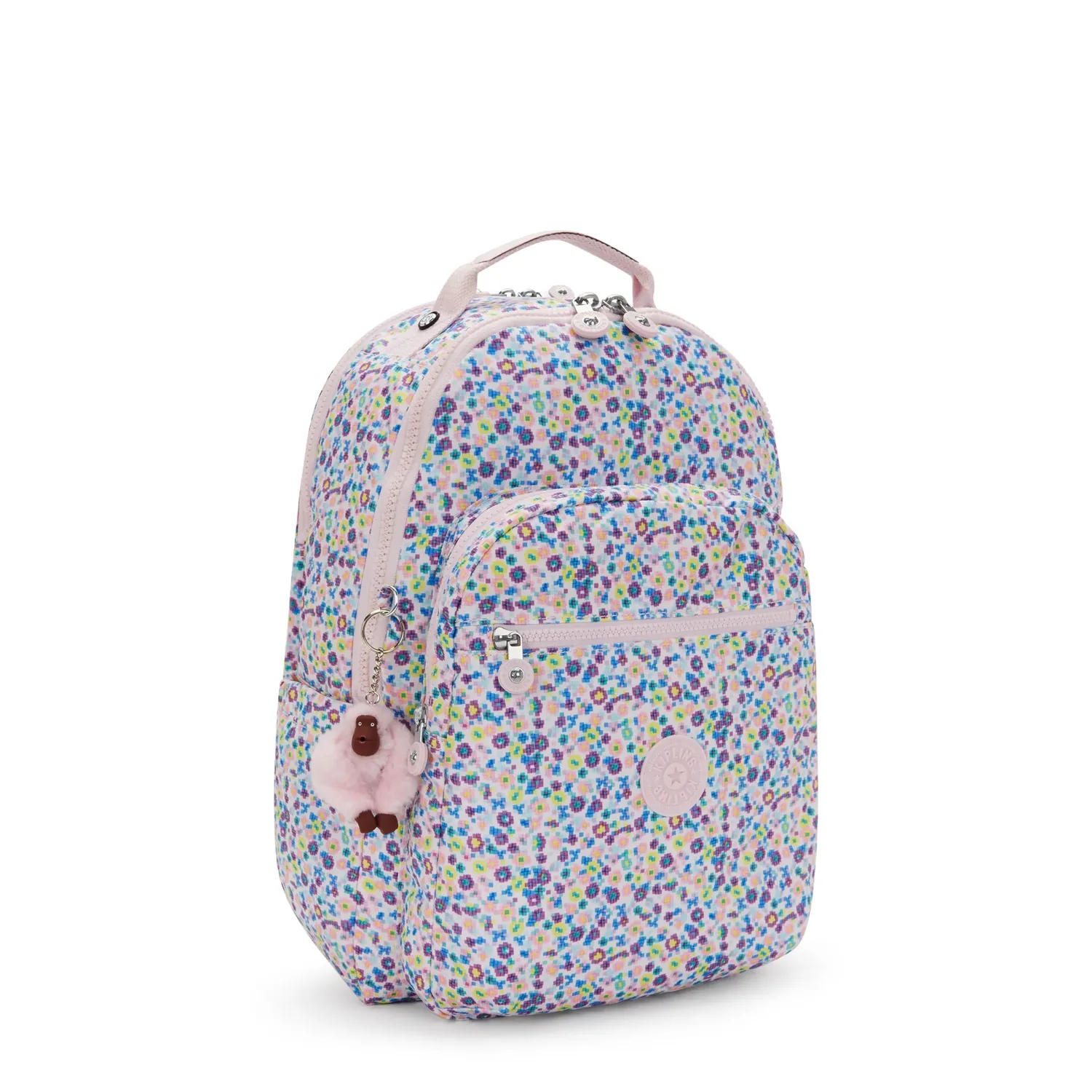 Kipling Seoul Lap rugzak Digi Flower Groot 15 inch
