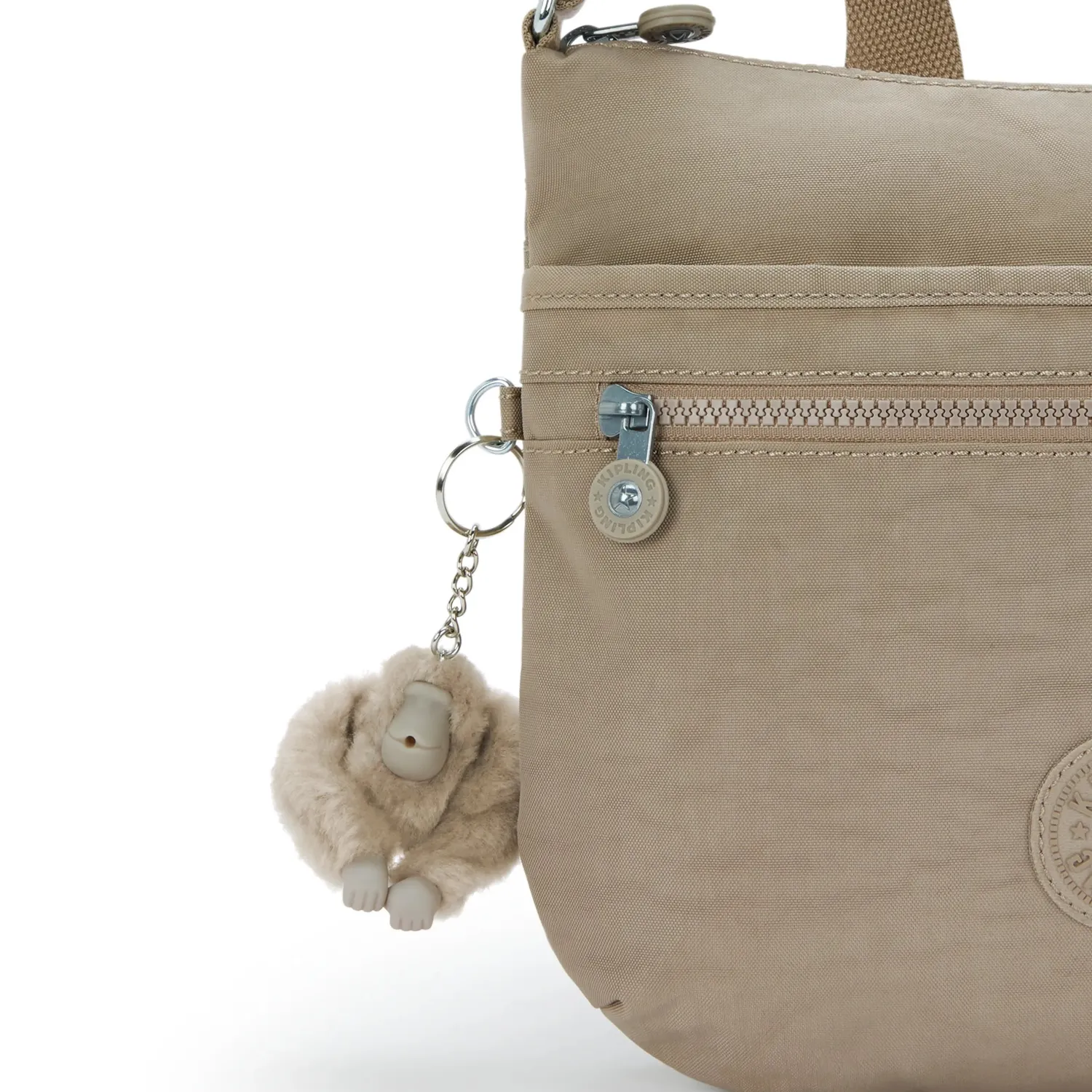 Kipling Arto schoudertas Medium Soft Taupe taupe