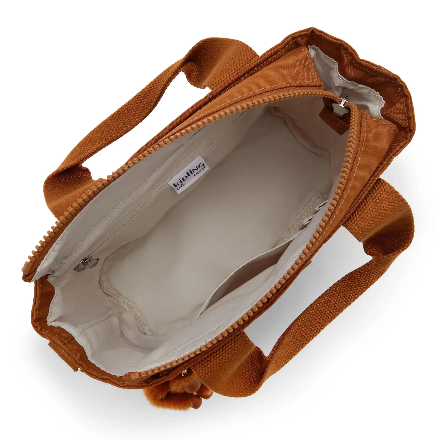 Kipling Minta schoudertas Stylish Mokka klein 5 liter