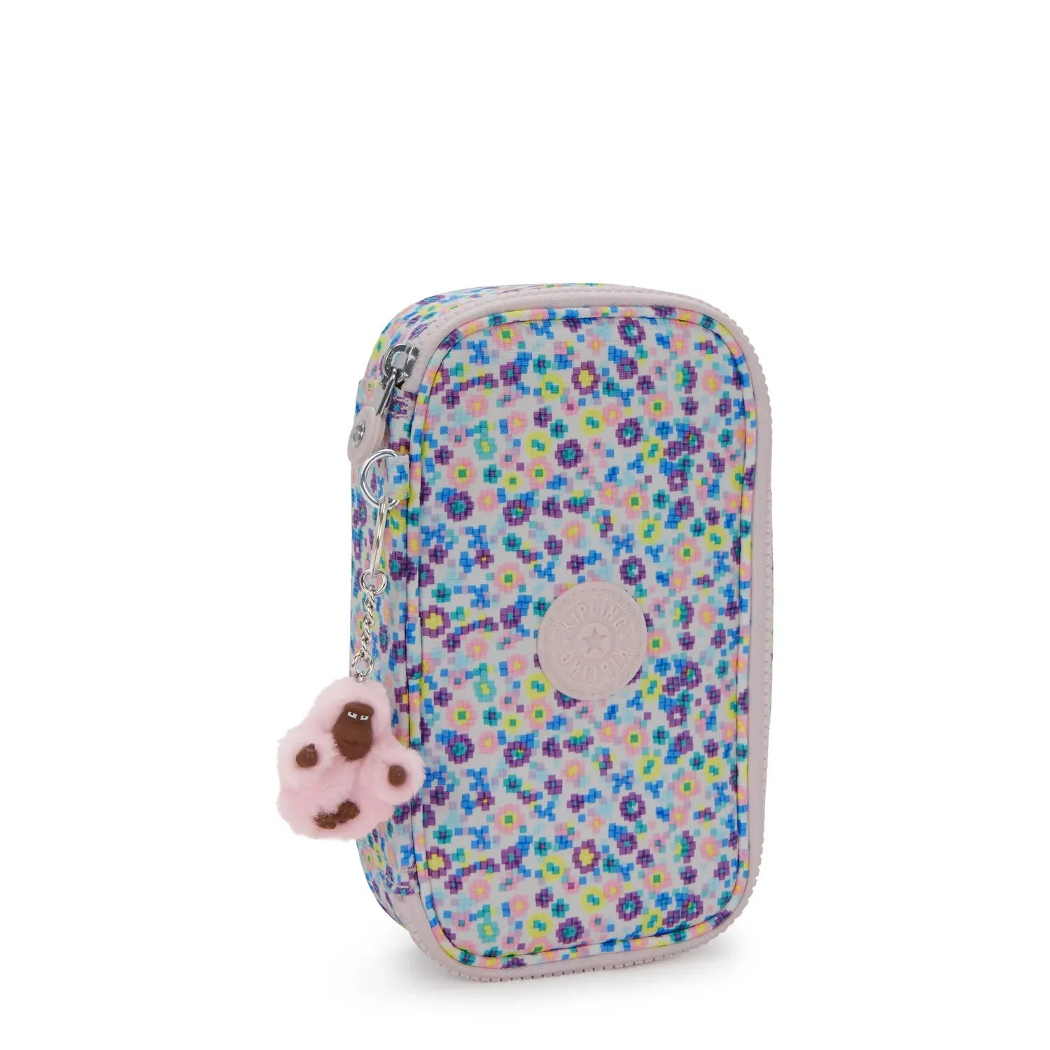 Kipling 50 Pens etui medium Digi Flower Print 50 pennen