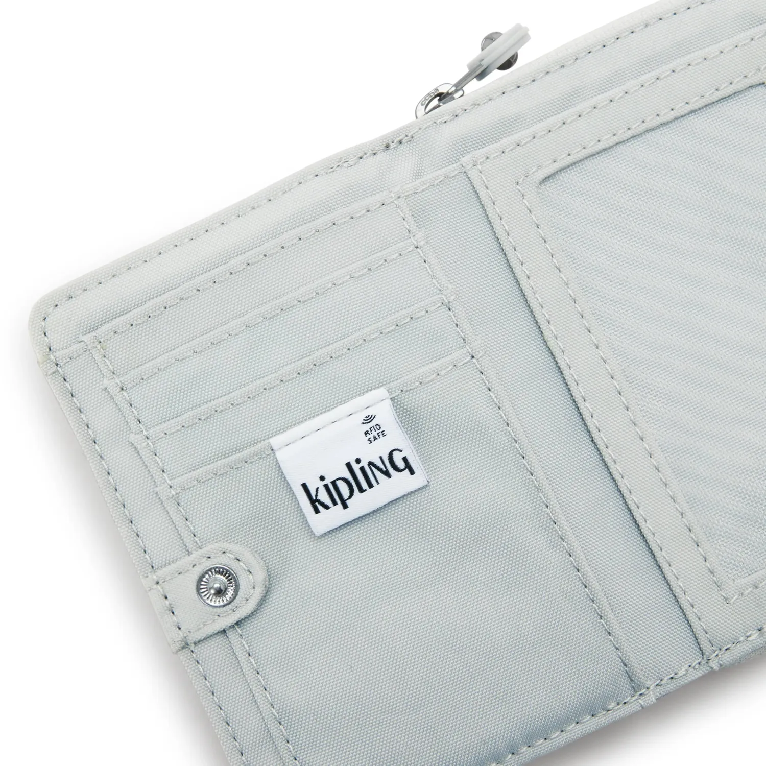 Kipling Money Love portemonnee medium easy grey rfid