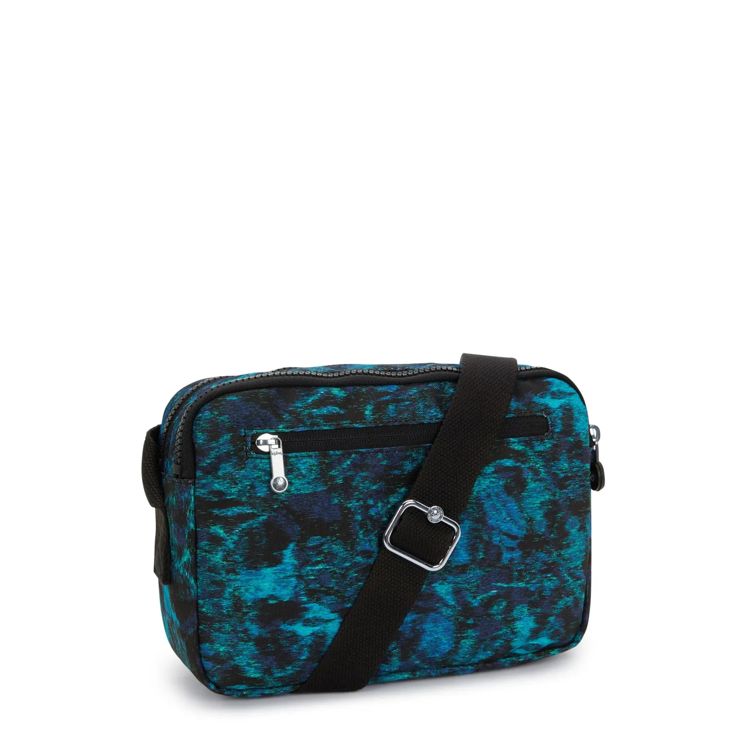Kipling Abanu M crossbody tas Blending Blues Medium dubbel vak