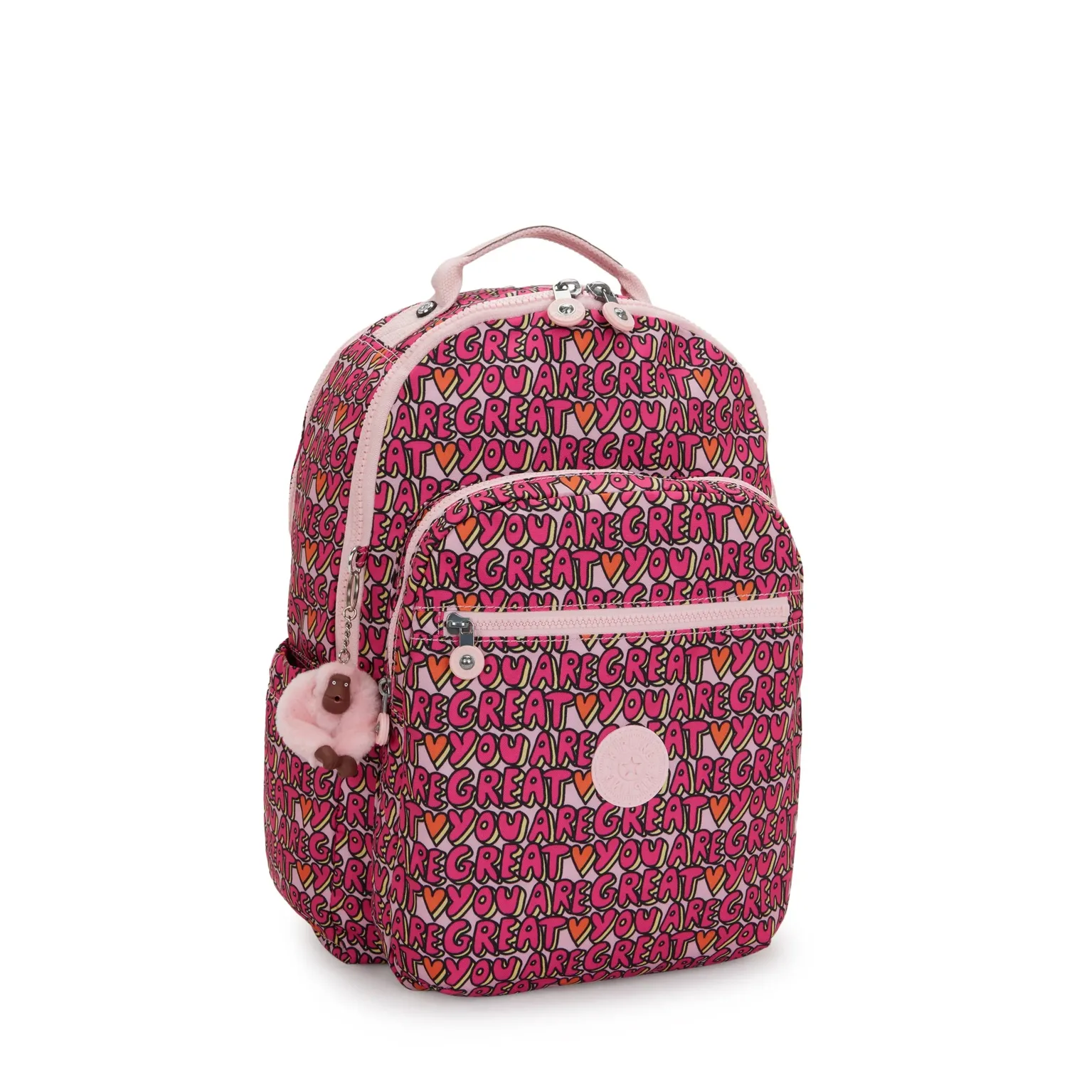 Kipling Seoul Lap rugzak U R Great Print 15 inch
