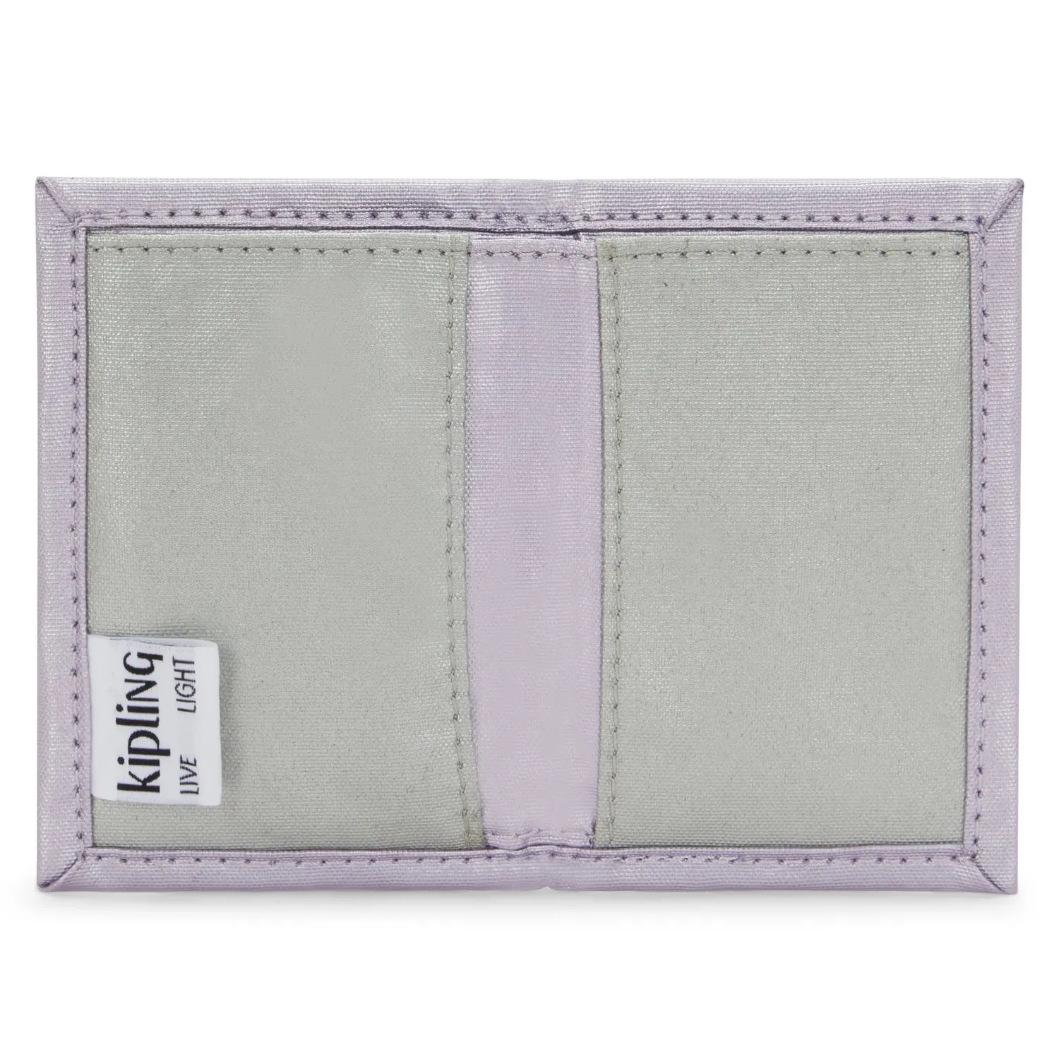 Kipling Itta kaarthouder Lilac Moon klein metallic