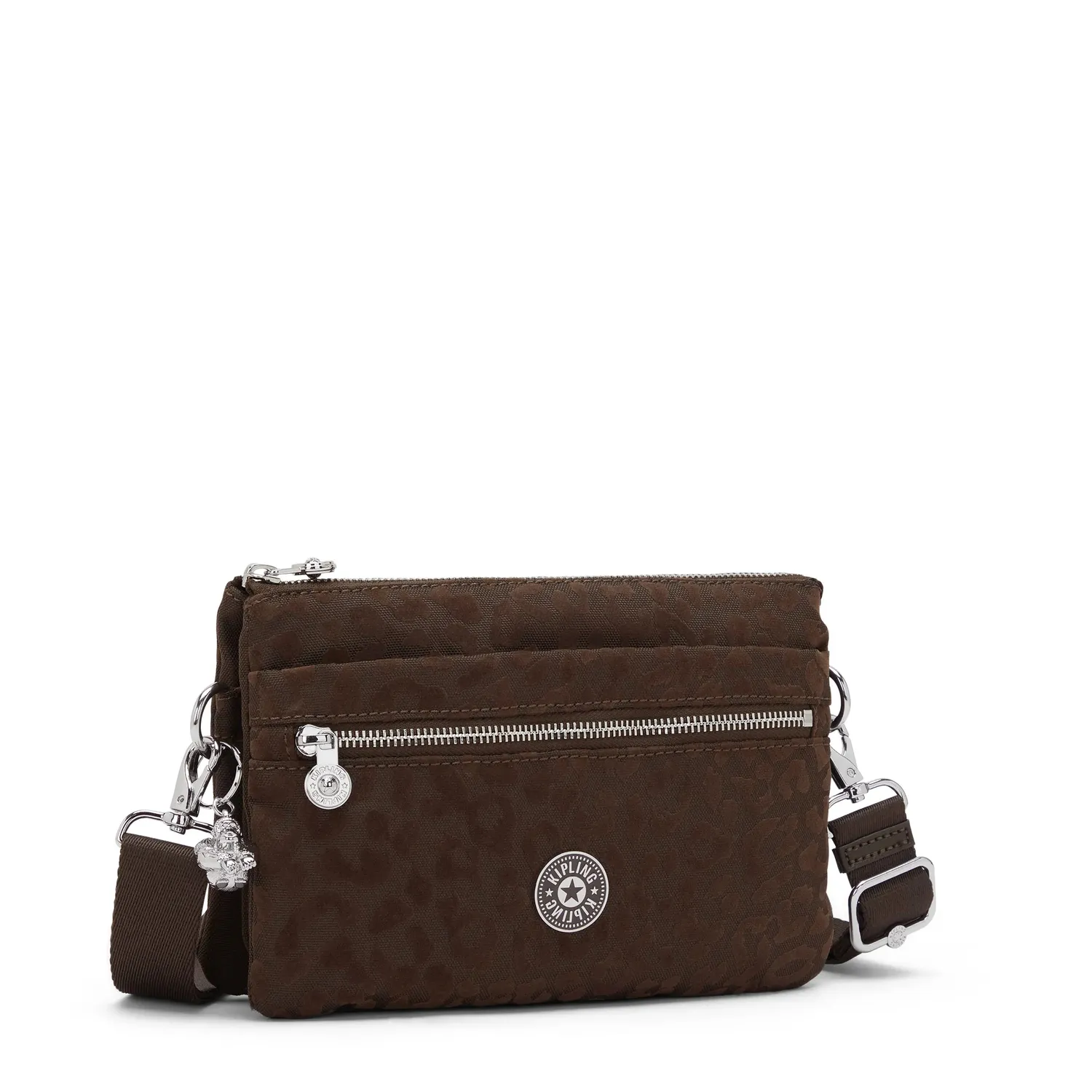 Kipling Riri crossbodytas Soft Leopard klein