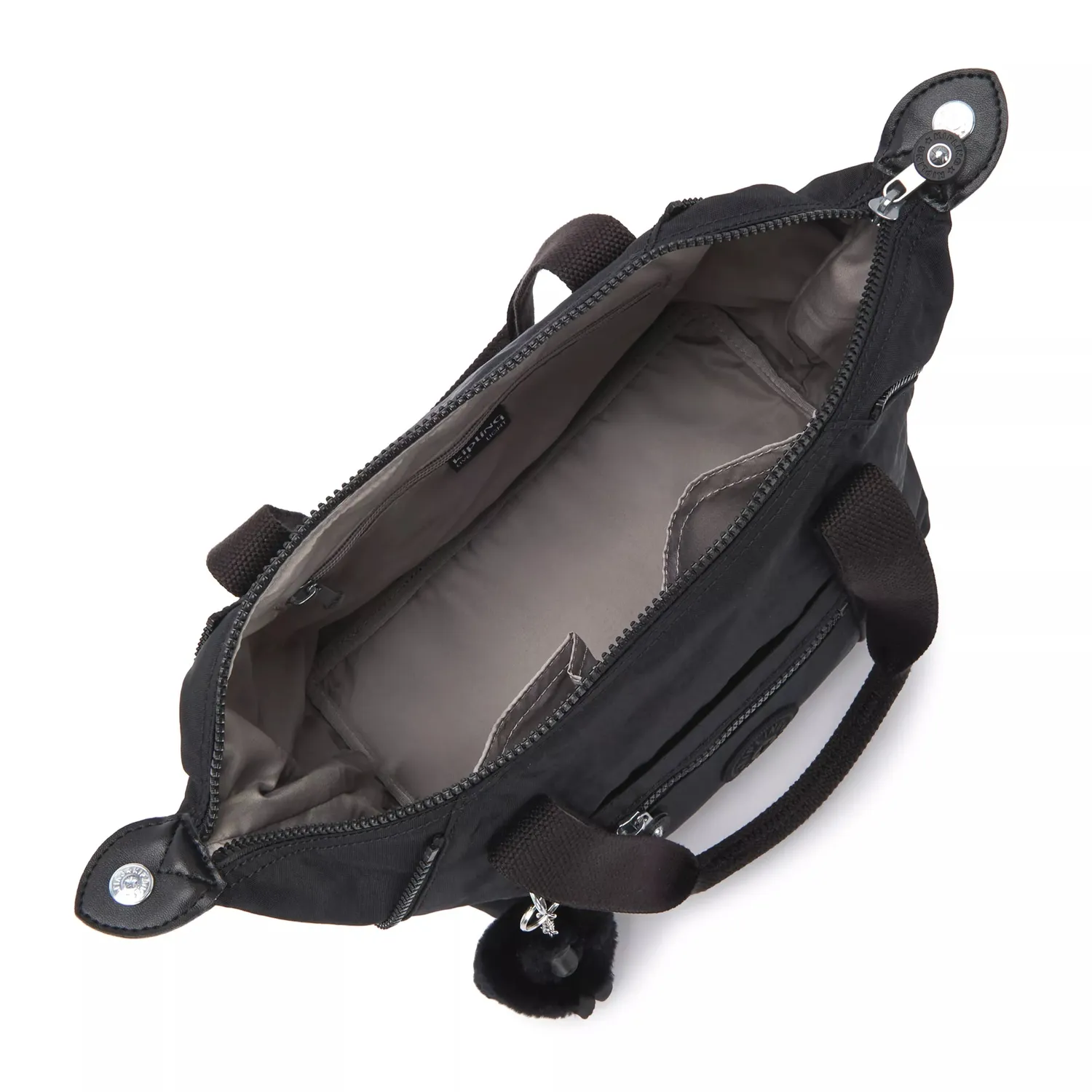 Kipling Art Mini handtas Black Noir klein waterafstotend