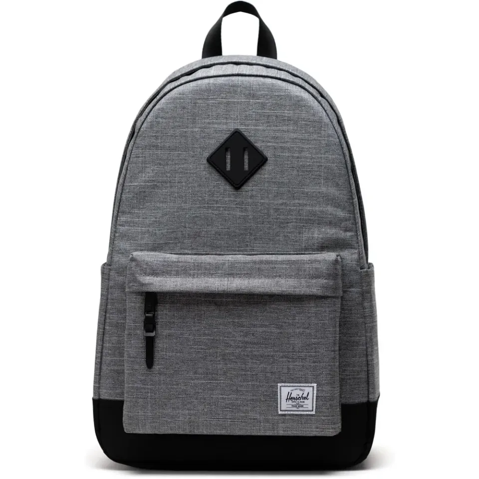 Herschel Heritage rugzak Raven Crosshatch canvas