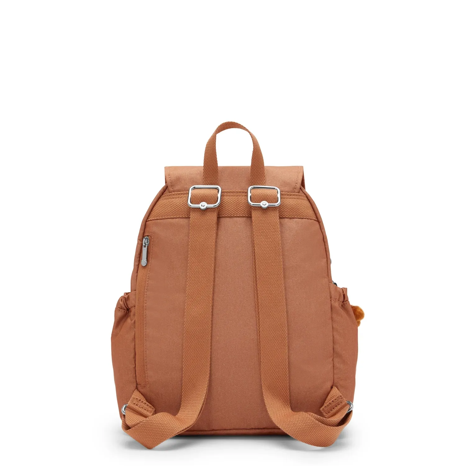 Kipling City Pocket S rugzak Copper Glimmer klein klep