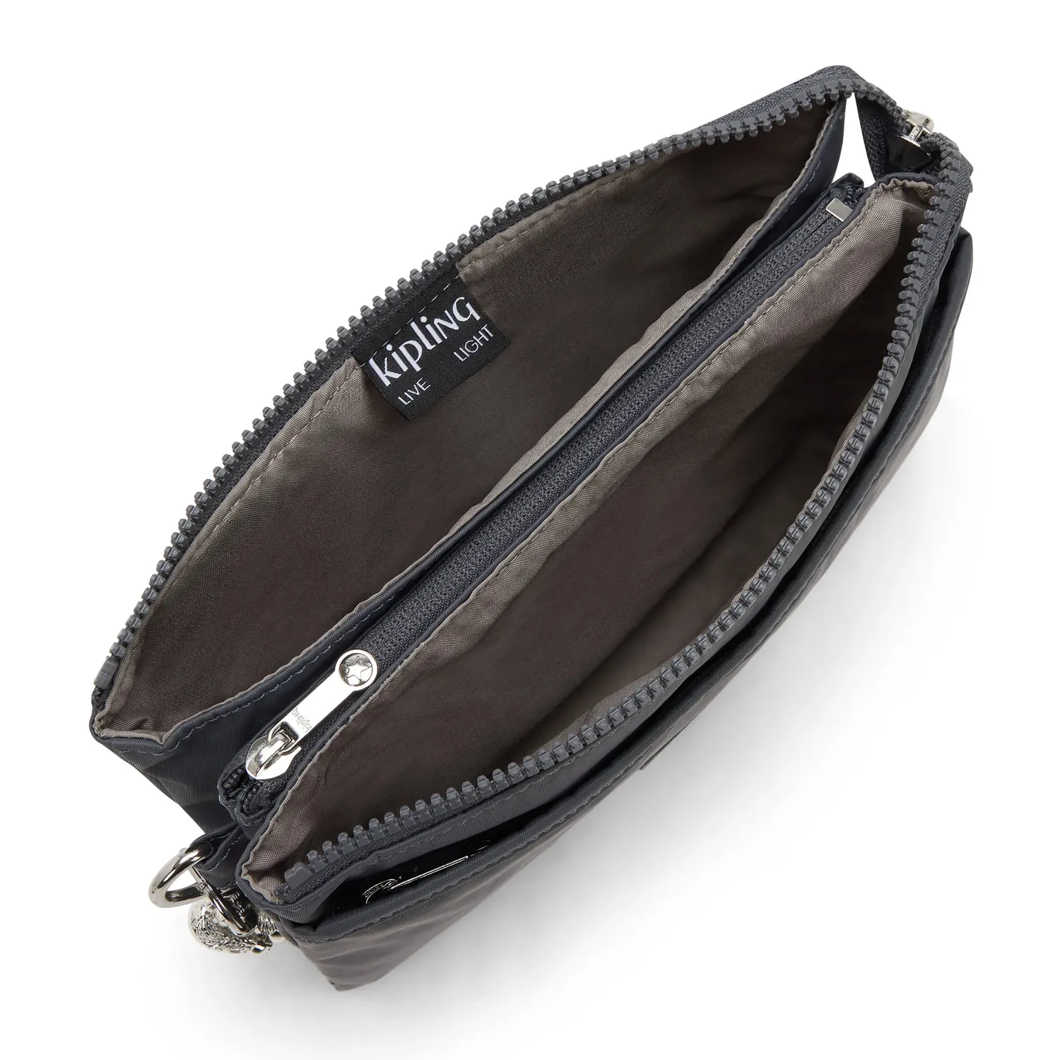 Kipling Riri crossbody klein Moonlit Slate waterafstotend