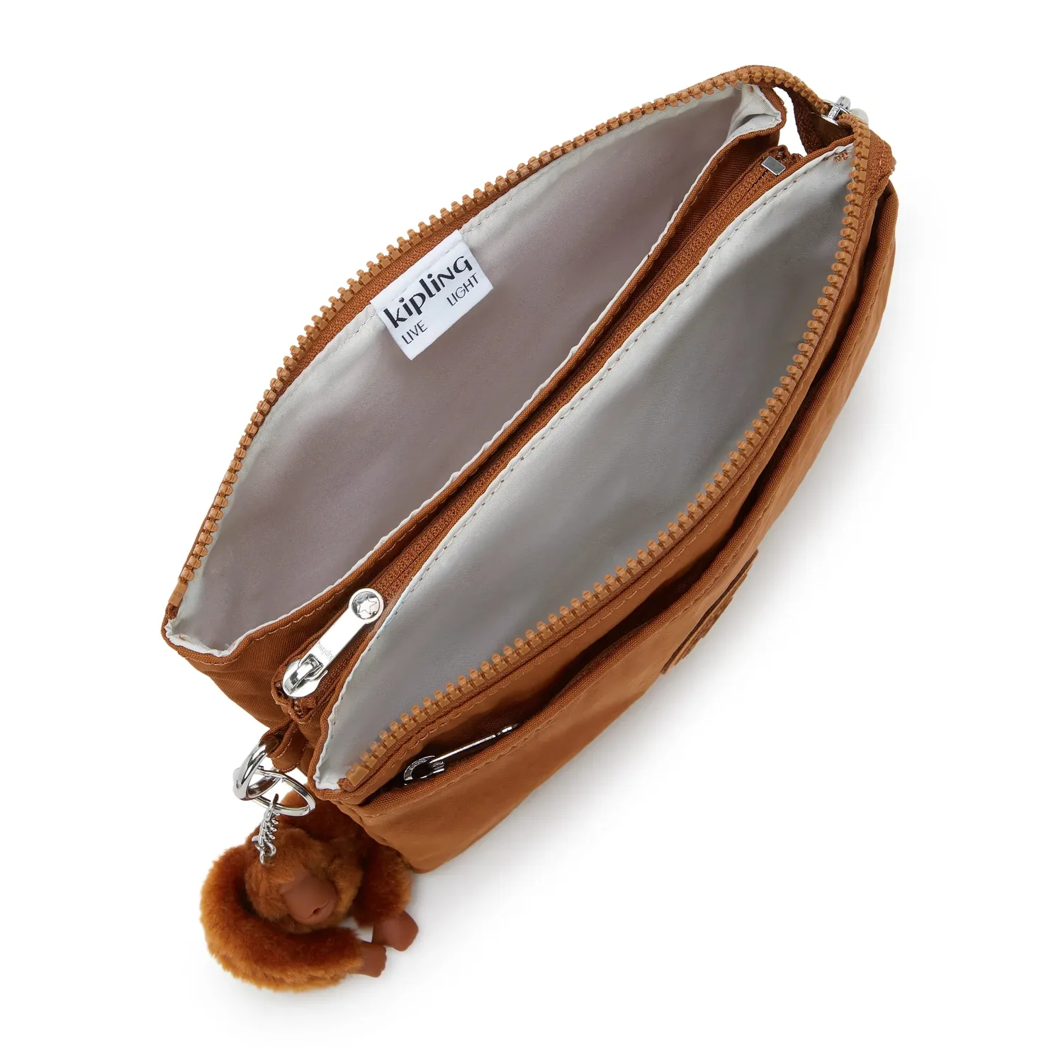 Kipling Riri crossbody klein Stylish Mokka bruin