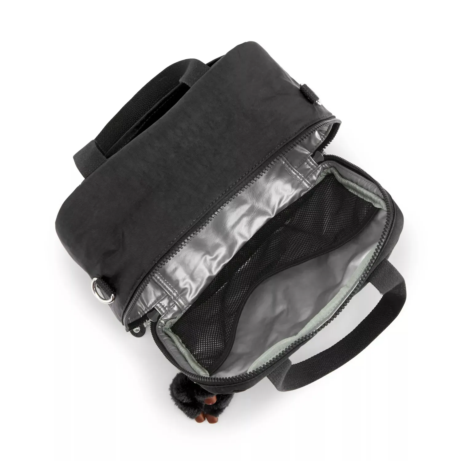 Kipling Miyo lunchtas True Black groot geïsoleerd