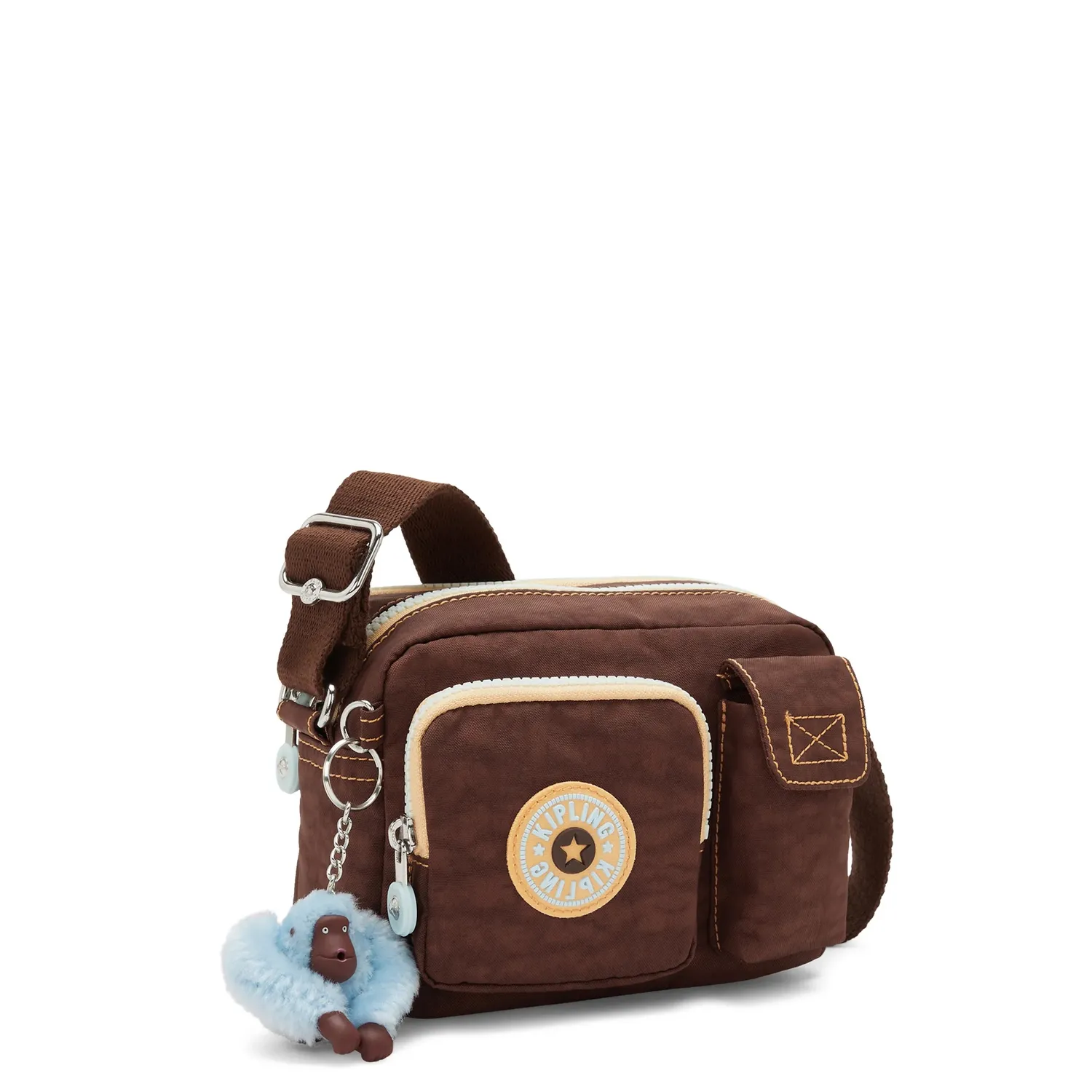 Kipling Abanu S Energy tas Energy Brown Klein verstelbaar
