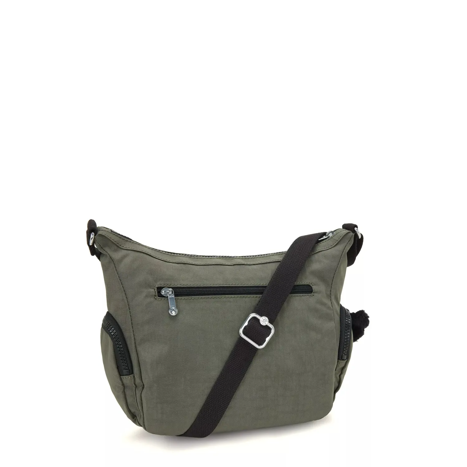 Kipling Gabbie S crossbody tas Green Moss Klein met vakken