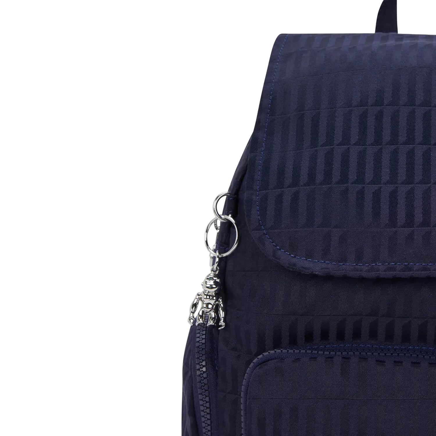 Kipling City Zip S rugzak Night Tile Jacquard klein lichtgewicht