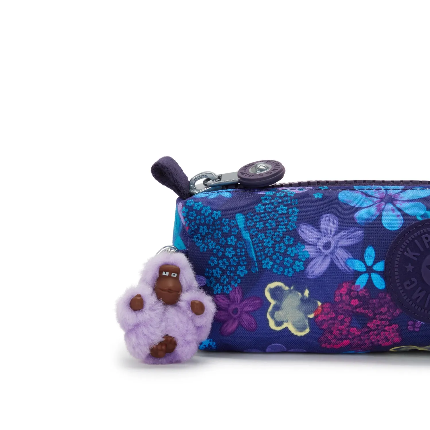 Kipling Freedom pennenzak Medium Dark Flower Stamp nylon