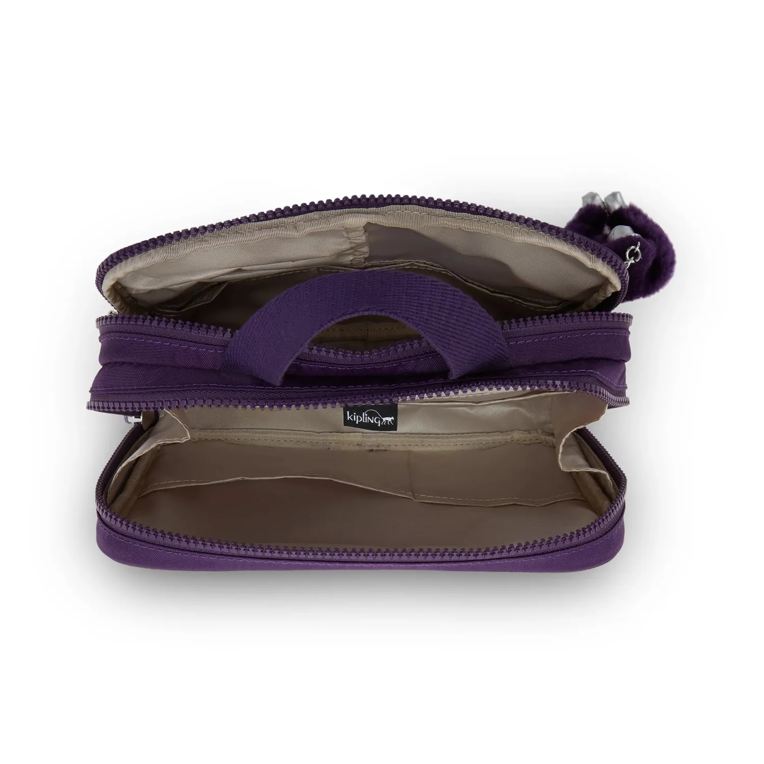 Kipling Jaconita toilettas Regal Plum medium 12 vakken
