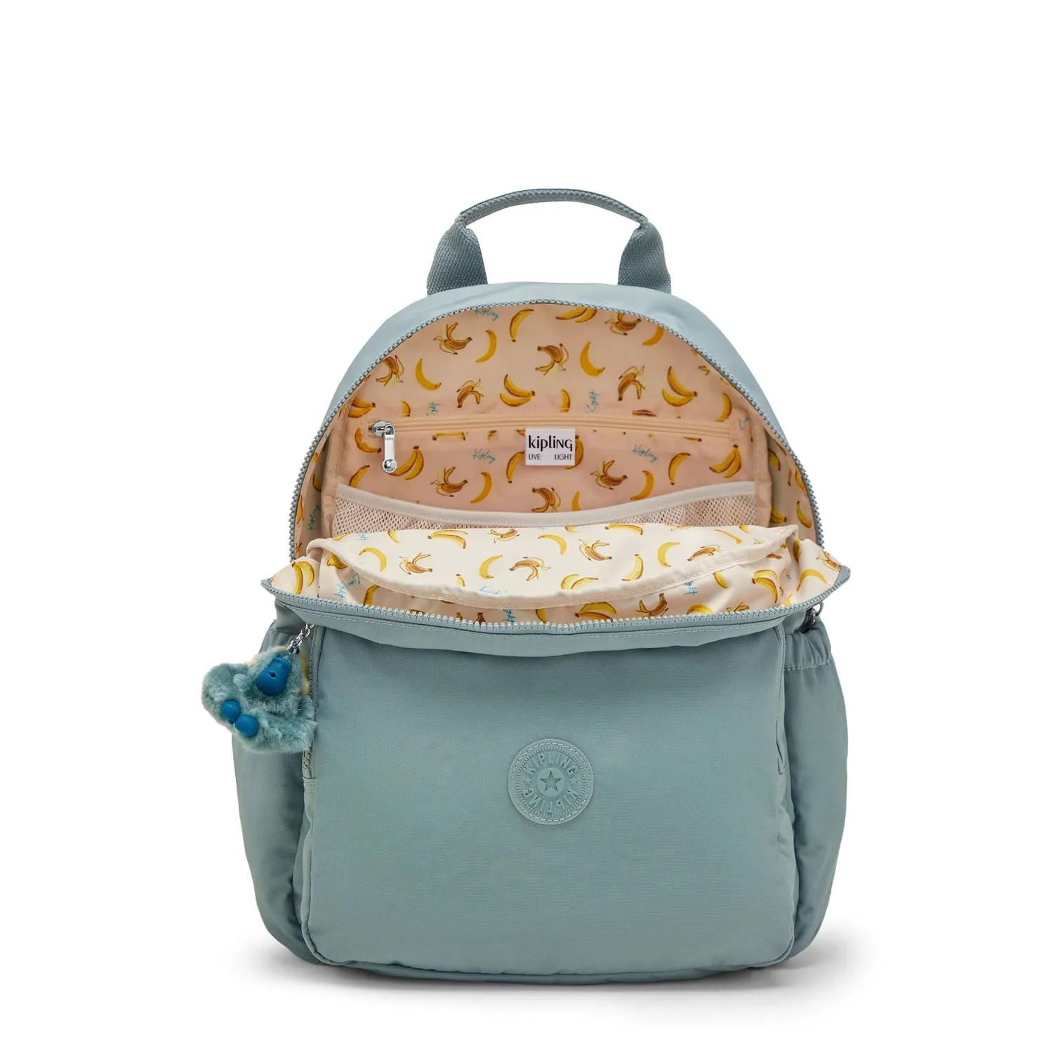 Kipling Maisie babyrugzak Medium Tiny Green Air verschoningsmat