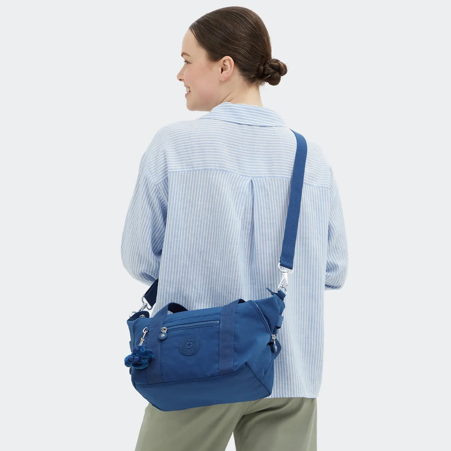 Kipling Art Mini schoudertas Casual Blue lichtgewicht
