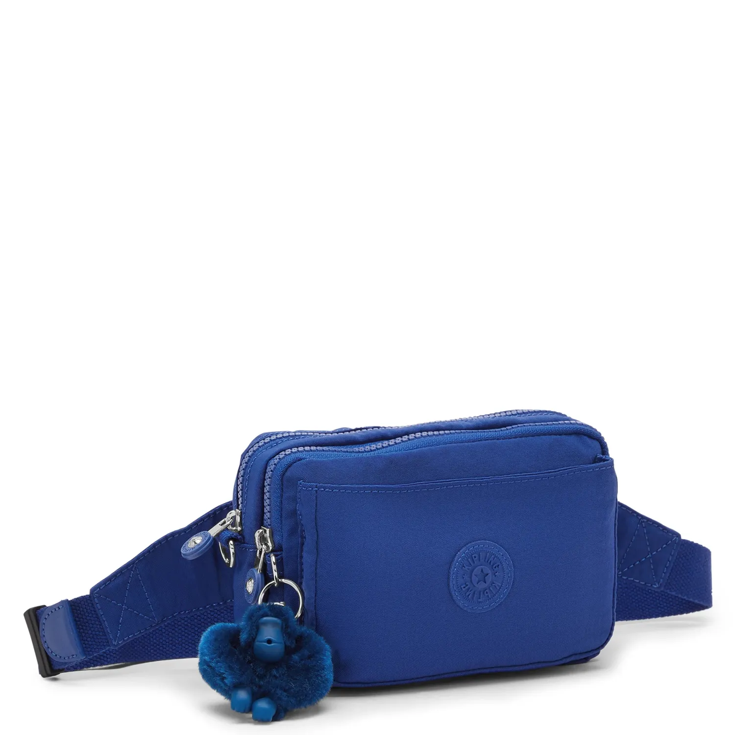 Kipling Abanu Multi tasje Klein Blazing Blue verstelbare riem