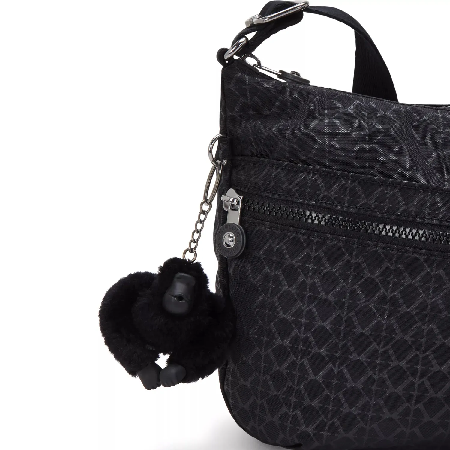 Kipling Izellah schoudertas Signature Emb Medium waterafstotend