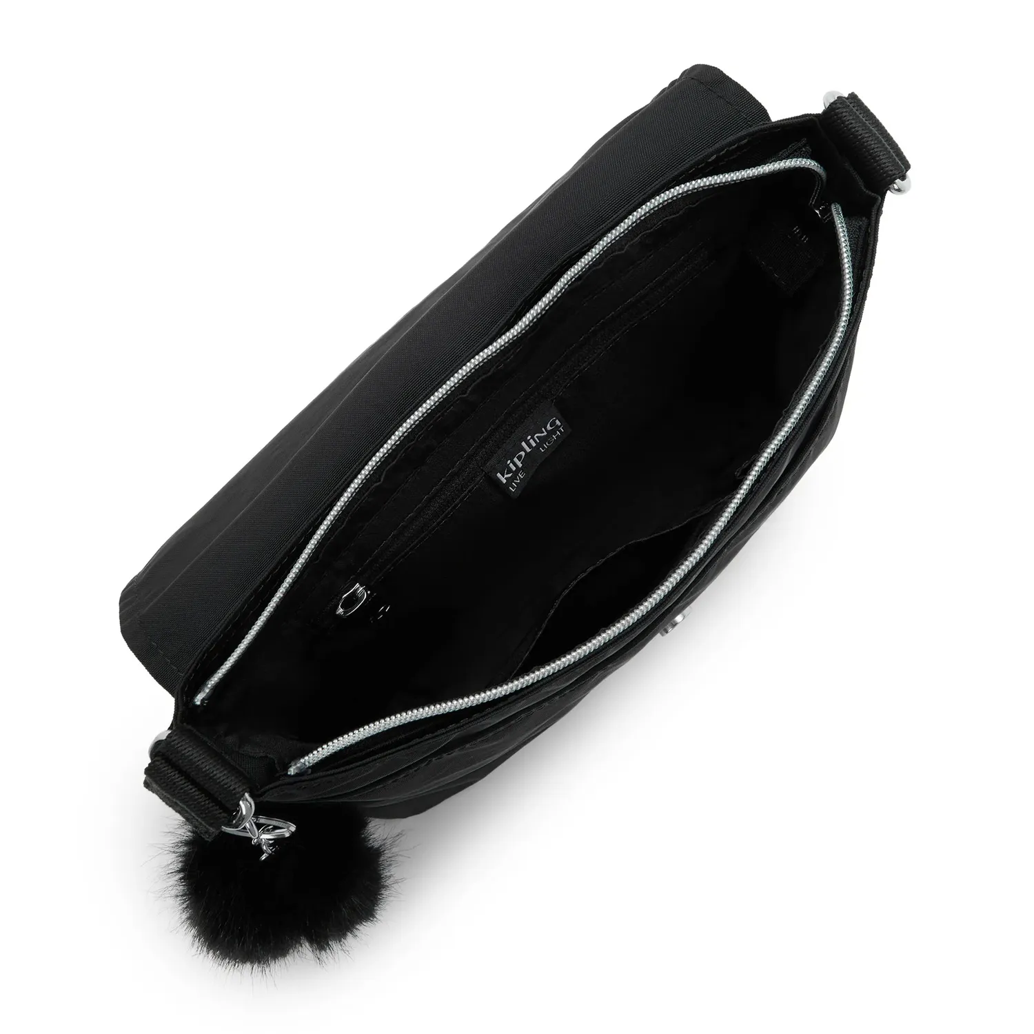 Kipling Siraz schoudertas medium Black Gift Gving verstelbaar