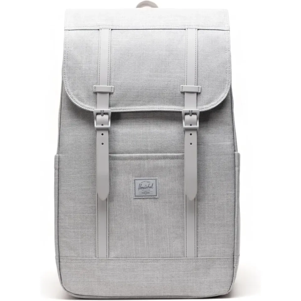 Herschel Supply Retreat rugzak 23L Grey Crosshatch canvas