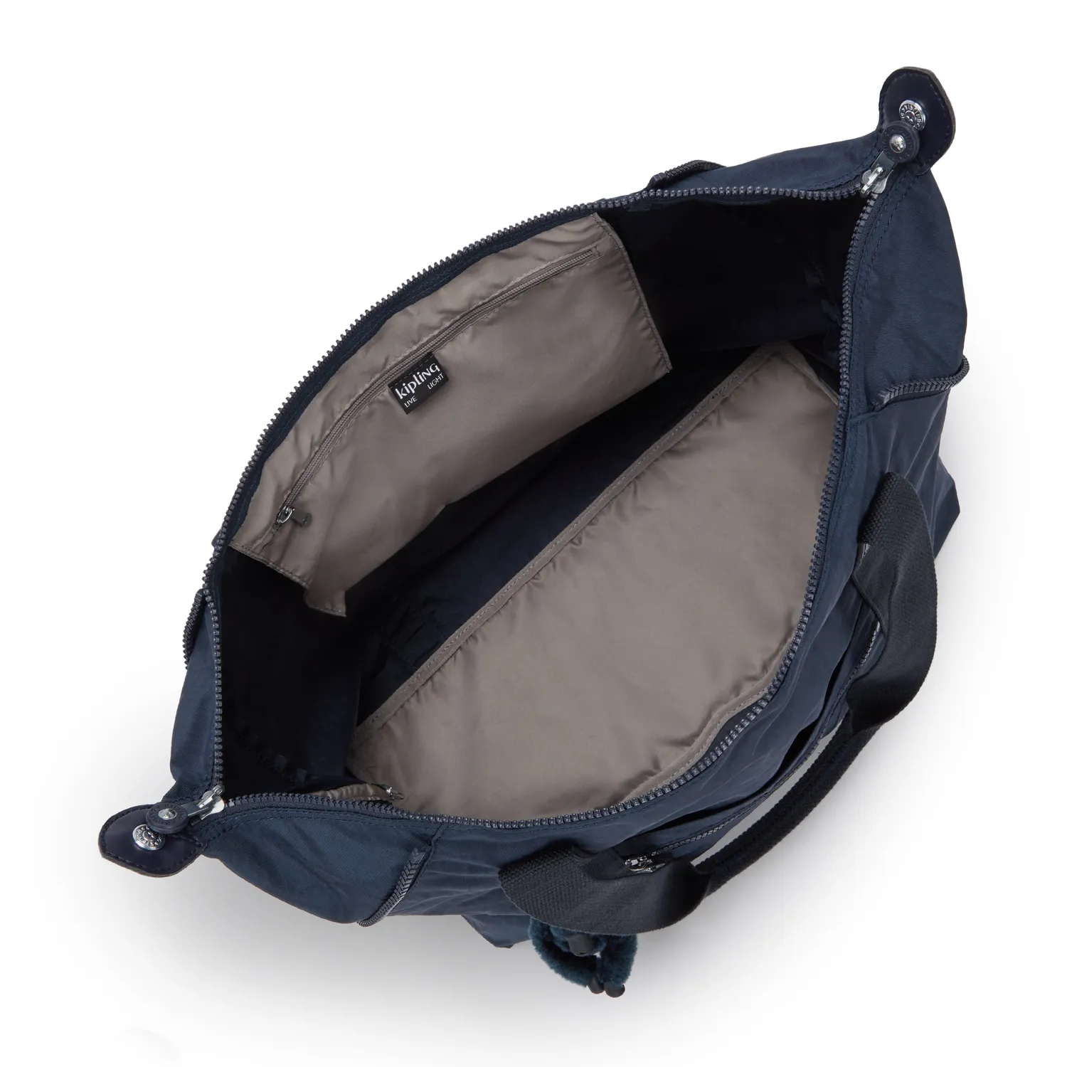 Kipling Art M draagtas Blue Bleu 2 groot waterafstotend